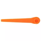 VHBW Gardena RotorCut 5368-20, 5x Blade, Battery Powered, Plastic, Orange