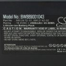 VHBW Rasenmäherakku für Flymo 5848428-02, 5848228-01, 584 84 28-02 - 2500 mAh 18 V Li-Ion - Gartengerät