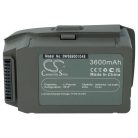 VHBW Drone Battery DJI CP.MA.00000038.01/76573, FB2-3850 - 3600 mAh 15.4 V Li-polymer