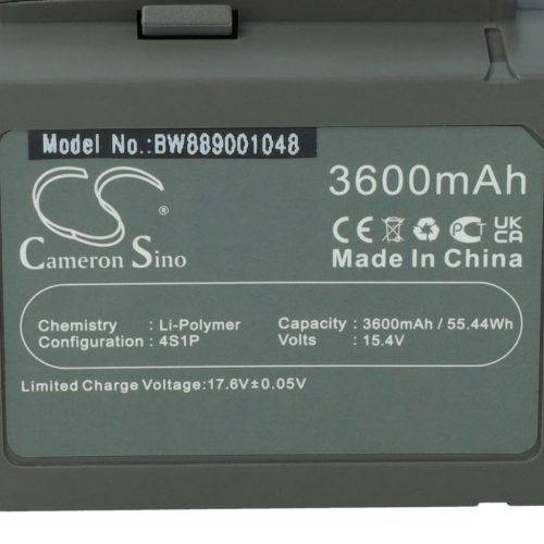 VHBW Drone Battery DJI CP.MA.00000038.01/76573, FB2-3850 - 3600 mAh 15.4 V Li-polymer