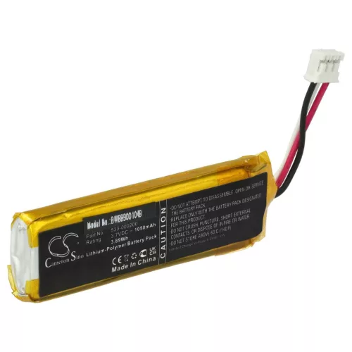 VHBW Logitech 533-000200 Wireless Keyboard Battery - 1050 mAh 3.7 V Li-polymer