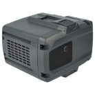 VHBW Lawn Mower Battery Husqvarna 967 07 19-01, 967 09 18-01 - 5000 mAh 36 V Li-Ion, dark gray - Gardening tool