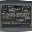 VHBW Lawn Mower Battery Husqvarna 967 07 19-01, 967 09 18-01 - 5000 mAh 36 V Li-Ion, dark gray - Gardening tool