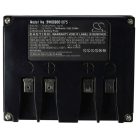 VHBW Ambrogio Type B Lawn Mower Battery, 110Z03700A - 7800 mAh 25.9 V Li-Ion, Black