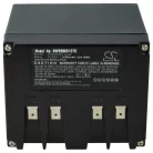 VHBW Ambrogio B 110Z03700A Lawn Mower Battery - 10.2 Ah 25.9 V Li-Ion, Black