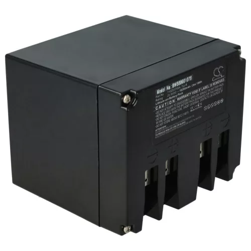 VHBW Ambrogio B 110Z03700A Lawn Mower Battery - 10.2 Ah 25.9 V Li-Ion, Black