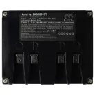 VHBW Ambrogio B 110Z03700A Lawn Mower Battery - 10.2 Ah 25.9 V Li-Ion, Black