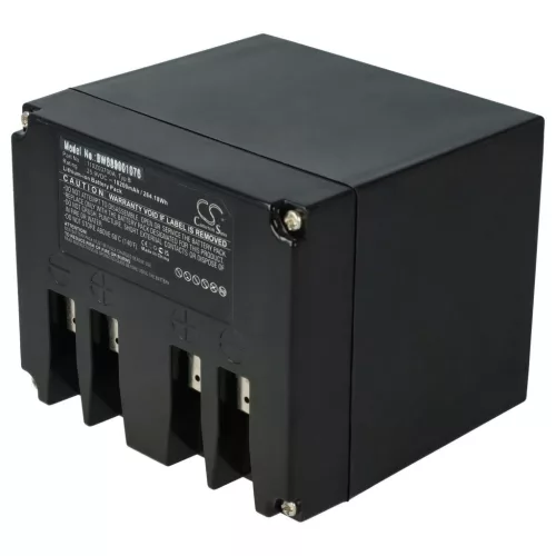 VHBW Ambrogio B 110Z03700A Lawn Mower Battery - 10.2 Ah 25.9 V Li-Ion, Black