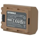 VHBW Sony NP-FZ100 Akku - 2400 mAh, 7,2 V, Li-Ion, mit USB-C-Anschluss