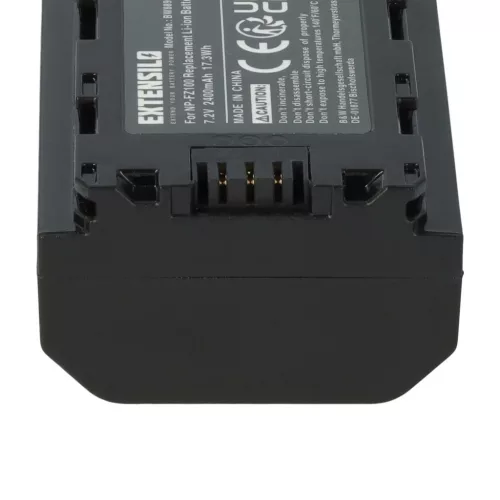 VHBW Sony NP-FZ100 battery - 2400 mAh, 7.2 V, Li-Ion