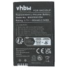 VHBW Autoschlüssel Akku BMW MKD35UP - 550 mAh 3,7 V Li-Polymer