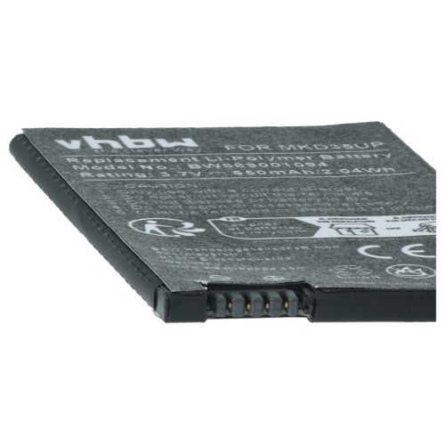 VHBW Autoschlüssel Akku BMW MKD35UP - 550 mAh 3,7 V Li-Polymer