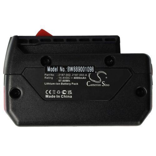 VHBW Electric Power Tool Battery Cyklop 2187.002-A, H-2385-BATT, 2187.002 - 4000 mAh, 14.4 V, Li-Ion