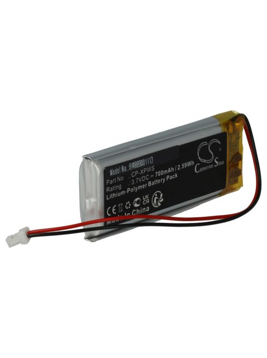 XP Deus CP-XPWS Fémdetektor Elem - 700mAh 3,7V Li-polimer