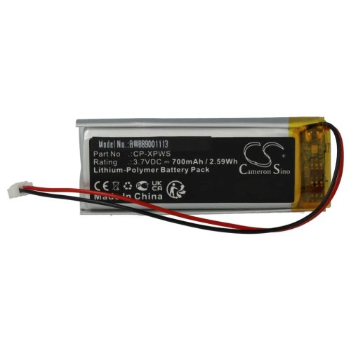 XP Deus CP-XPWS Fémdetektor Elem - 700mAh 3,7V Li-polimer
