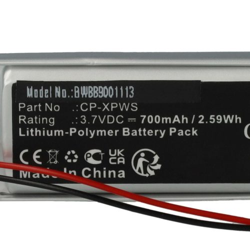 XP Deus CP-XPWS Fémdetektor Elem - 700mAh 3,7V Li-polimer