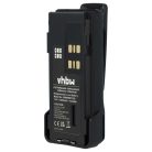 VHBW Motorola PMNN4406, PMNN4406BR, PMNN4409 Radioakku - 2600 mAh 7,4 V Li-Ion + Gürtelclip