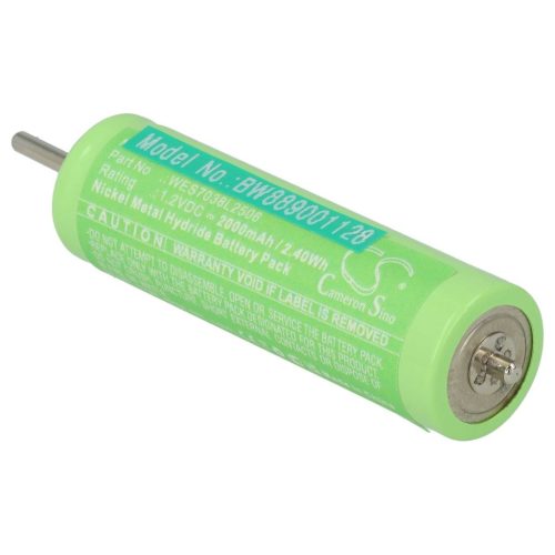 VHBW Electric Shaver Battery Panasonic WERGB80L2508, WES7038L2506 - 2000 mAh 1.2 V NiMH