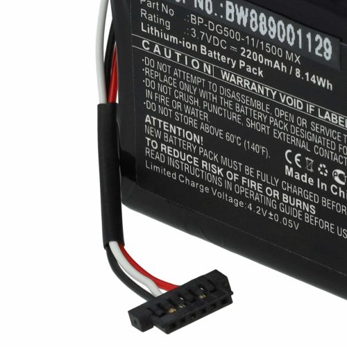 VHBW Fahrrad GPS Computerakku Magellan BP-DG500-11/1500 MX - 1100 mAh 3,7 V Li-Ion