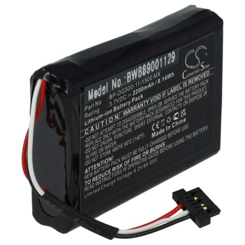 VHBW Fahrrad GPS Computerakku Magellan BP-DG500-11/1500 MX - 1100 mAh 3,7 V Li-Ion