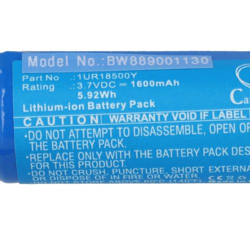 VHBW Battery for Rowenta 1UR18500Y Epilator - 1600 mAh, 3.7 V Li-Ion