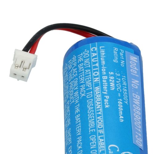 VHBW Battery for Rowenta 1UR18500Y Epilator - 1600 mAh, 3.7 V Li-Ion