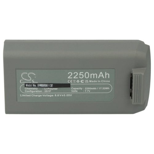 VHBW Drón akkumulátor  DJI CP.MA.00000326.01, BWX161-2250-7,7 - 2250 mAh 7,7 V Li-polymer