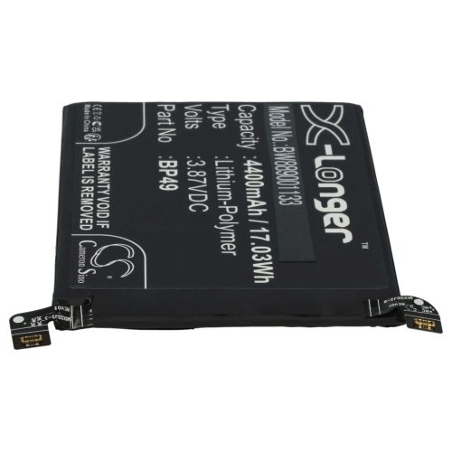 VHBW Mobile Phone Battery for Poco BP49 - 4400 mAh 3.87 V Li-Polymer - Smartphone Battery