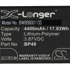 VHBW Mobile Phone Battery for Poco BP49 - 4400 mAh 3.87 V Li-Polymer - Smartphone Battery