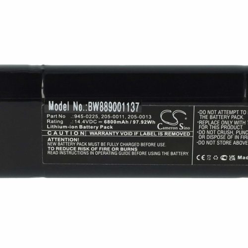 VHBW Battery for Neato 810841012076, 205-0011, 205-0013, 4INR19/65-2 - 6800 mAh, 14.4 V, Li-Ion