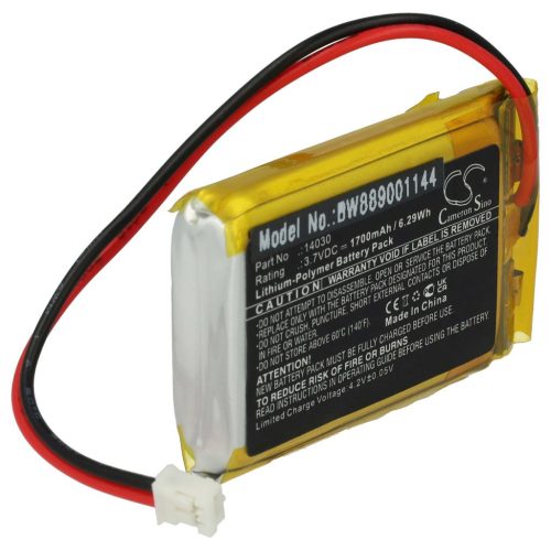 VHBW Battery for Lego 14030 Educational Robot etc. - 1700 mAh 3.7 V Li-Polymer