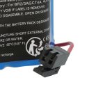 VHBW CNC Controller Element A06B-6114-K504, A98L-0031-0025, BR-2/3AGCT4A - 4000 mAh 6 V Li-MnO2