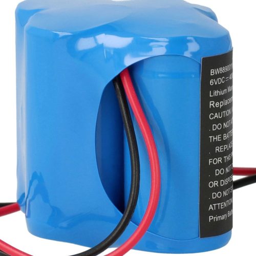 VHBW CNC Controller Element A06B-6114-K504, A98L-0031-0025, BR-2/3AGCT4A - 4000 mAh 6 V Li-MnO2