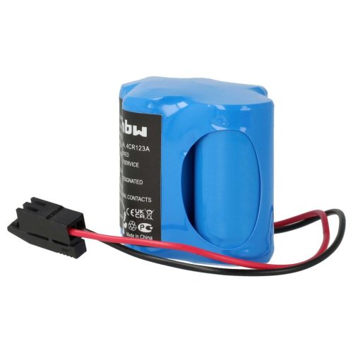 VHBW CNC Controller Element A06B-6114-K504, A98L-0031-0025, BR-2/3AGCT4A - 4000 mAh 6 V Li-MnO2