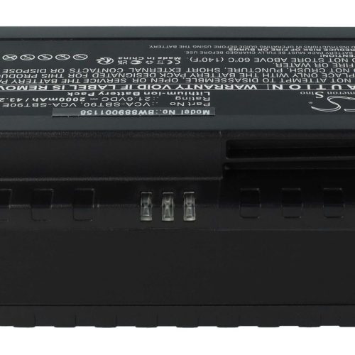 VHBW Samsung DJ96-00221A, VCA-SBT90E, VCA-SBT90 akkumulátor - 2000 mAh, 21,6 V, Li-Ion
