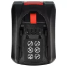 VHBW Flymo FB18V2.5 Lawn Mower Battery - 5000 mAh 18 V Li-Ion, Black