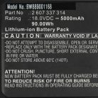 VHBW Electric Power Tool Battery for Bosch Universal Pump 18V, AdvancedVac 18V-8, UniversalGrassCut 18V-26 Devices - 18V, Li-Ion, 5000mAh