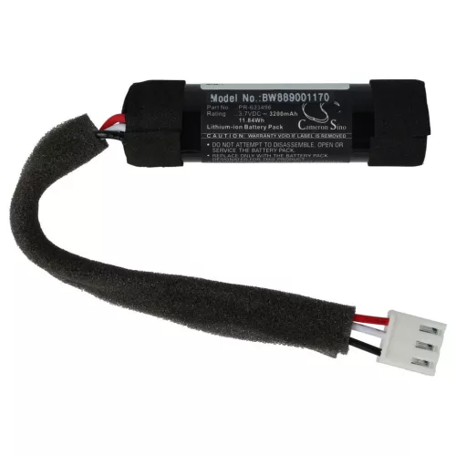 VHBW Akkumulátor  Harman/Kardon PR-633496 Harman/Kardon hangszórót - Li-Ion 3200 mAh
