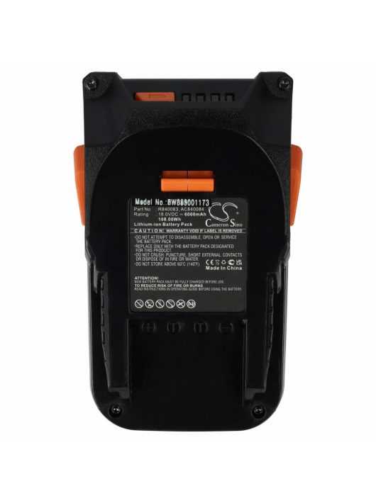 Elektromos kéziszerszámgép akkumulátor AEG L1815R, L1830R - 6000 mAh, 18 V, Li-Ion 