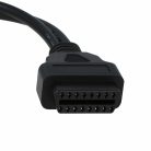 VHBW OBD2 Adapter für Harley Davidson-Motorrad - 4 pin, 6 pin zu OBD 2 16 pin