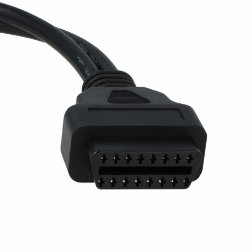 VHBW OBD2 Adapter für Harley Davidson-Motorrad - 4 pin, 6 pin zu OBD 2 16 pin