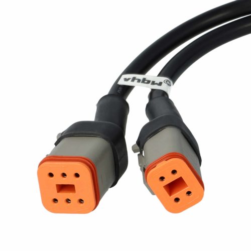 VHBW OBD2 Adapter für Harley Davidson-Motorrad - 4 pin, 6 pin zu OBD 2 16 pin