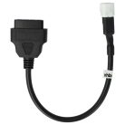 VHBW OBD2 Adapter 3 pin to OBD 2 16 pin - Yamaha MT-09 / SP Motorbike