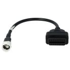 VHBW OBD2 Adapter 3 pin to OBD 2 16 pin - Yamaha MT-09 / SP Motorbike