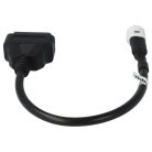 VHBW OBD2 Adapter 3 pin to OBD 2 16 pin - Yamaha MT-09 / SP Motorbike
