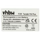 VHBW Radio Akku Albrecht BLN-3746 - 720 mAh 3,7 V Li-Ion