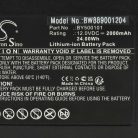 VHBW Electric Power Tool Battery Skil BY500101 – 2000 mAh, 12 V, Li-Ion