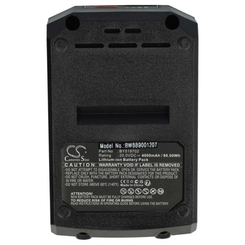 VHBW Electric Power Tool Battery Skil BR1E3104AA, BY519702 – 4000 mAh, 20 V, Li-Ion