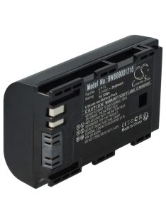   Canon LP-EL Fényképezőgép Vakuegység Elem - 2600 mAh 7,2 V Li-Ion