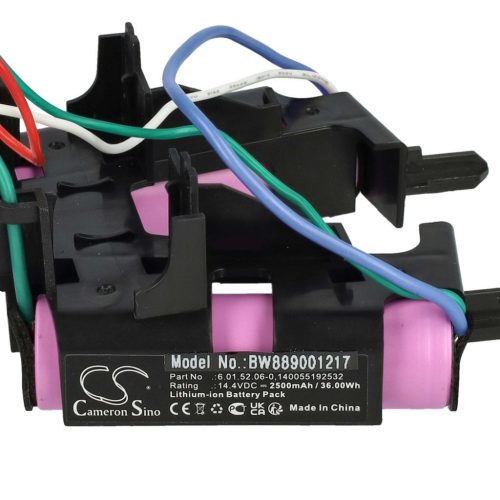 VHBW Battery AEG 140026702013, 140112523026, 140055192532 types - 2500 mAh, 14.4 V, Li-Ion